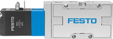 Festo 5/2 Monostable Válvula Solenoide De Aire G1/8 1000L/Min - 19750