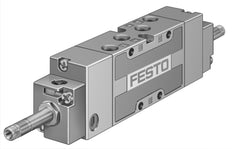 Festo 5/3 NC Válvula Solenoide De Aire G1/8 1000L/Min - 535936