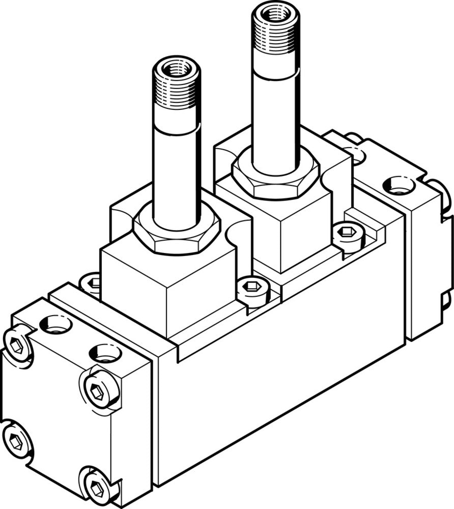 Festo 5/2 Bistable Válvula Solenoide De Aire G1/4 1400L/Min - 6159