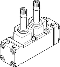 Festo 5/2 Bistable Válvula Solenoide De Aire G1/4 1400L/Min - 6159