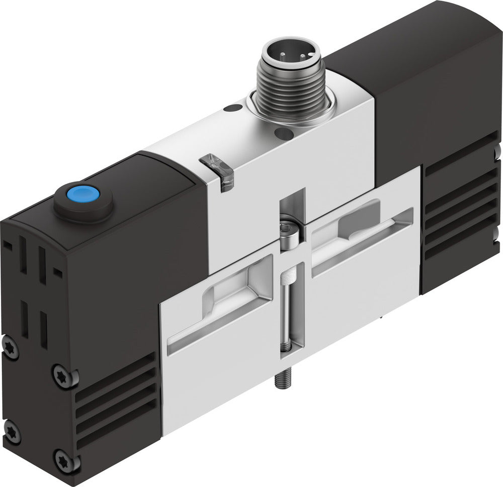 Festo 5/2 Monostable Válvula Solenoide De Aire Tamaño 18mm ISO 15407-1 Tamaño 02 VDMA 24563 550l/min - 546777