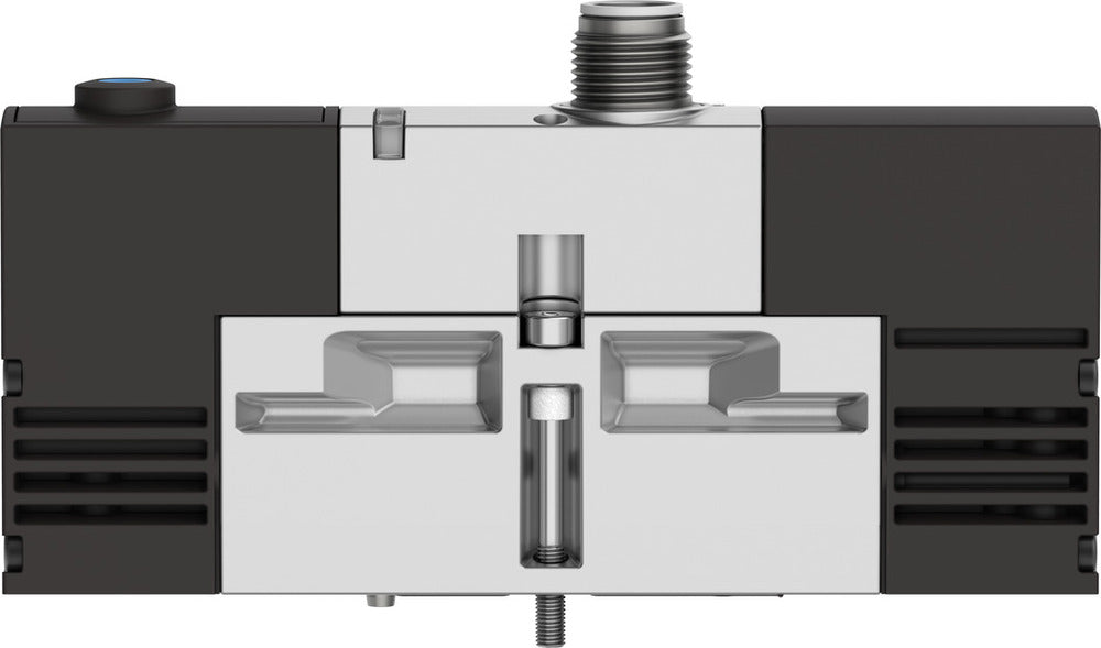 Festo 5/2 Monostable Válvula Solenoide De Aire Tamaño 18mm ISO 15407-1 Tamaño 02 VDMA 24563 550l/min - 546777