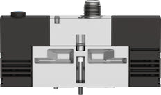 Festo 5/2 Monostable Válvula Solenoide De Aire Tamaño 18mm ISO 15407-1 Tamaño 02 VDMA 24563 550l/min - 546777