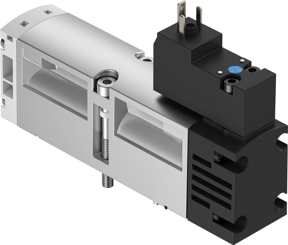 Festo 5/2 Monostable Válvula Solenoide Tamaño 26mm ISO 15407-1 1100l/min - 547238