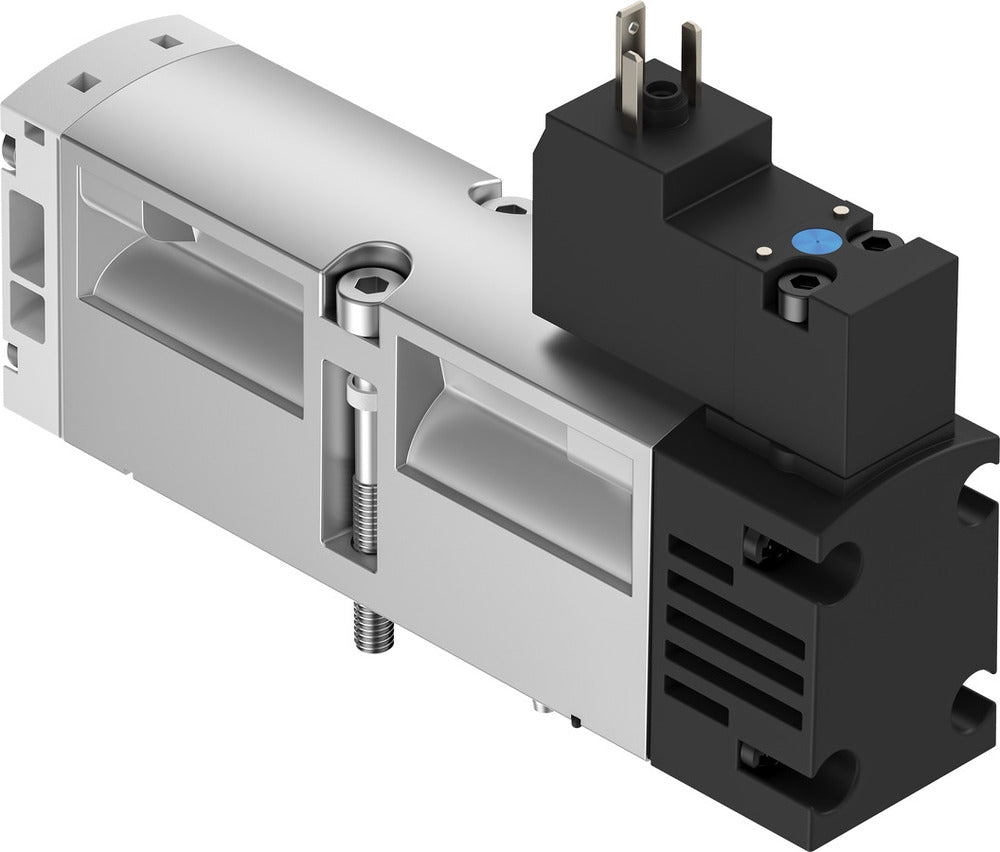 Festo 5/2 Monostable Válvula Solenoide Tamaño 18mm ISO 15407-1 550l/min - 547201