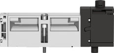 Festo 5/2 Monostable Válvula Solenoide Tamaño 26mm ISO 15407-2 1100l/min - 8033067