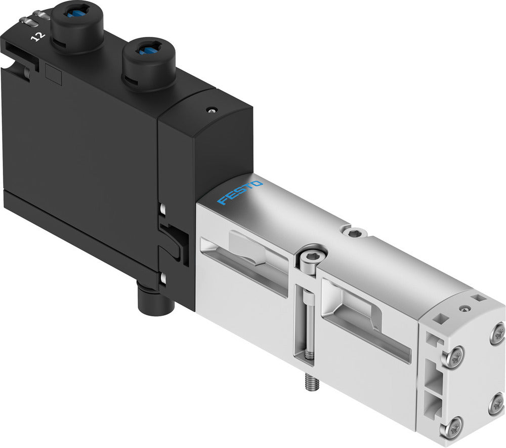 Festo 2x3/2 NO Monostable Válvula Solenoide Tamaño 18mm ISO 15407-2 400l/min - 539178