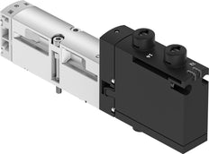 Festo 5/2 Bistable Válvula Solenoide Tamaño 18mm ISO 15407-2 550l/min - 8033486