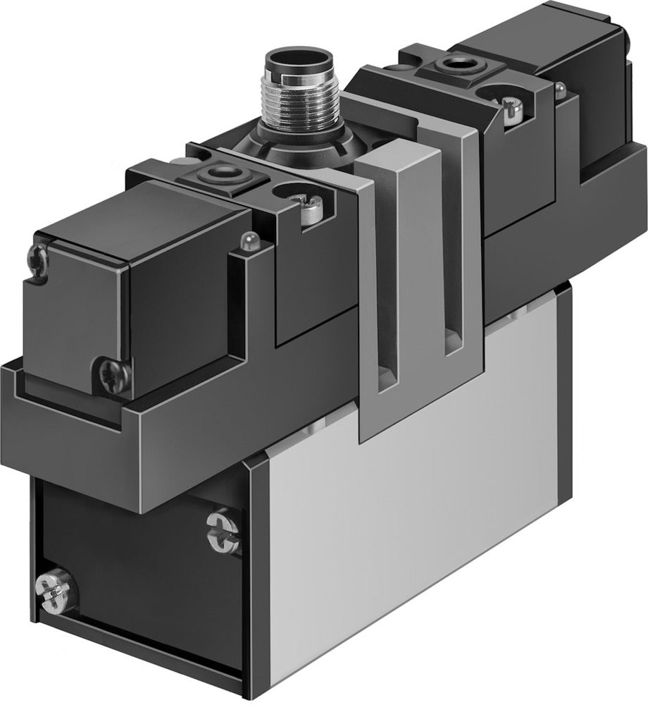 Festo 5/3 NC Válvula Solenoide De Aire Tamaño 3 ISO 5599-1 4100l/min - 184512