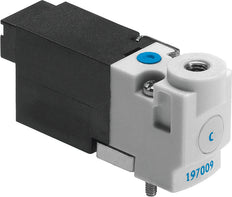 Festo 2/2 NC Monostable Válvula Solenoide De Aire Placa Base 14l/min -0.9 - 2bar/-13 - 29psi - 197045
