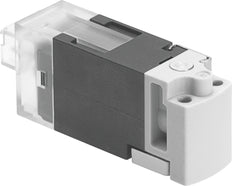 Festo 2/2 NC Monostable Válvula Solenoide De Aire Placa Base 30l/min 0 - 1.5bar/0 - 22psi - 557864