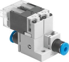 Festo 2x2/2 NC Válvula De Vacío Monostable QS-4 30l/min 0 - 1.5bar/0 - 22psi - 560372