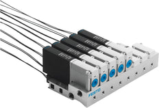 Festo 3/2 NC Monostable Válvula Solenoide Placa Base 100L/Min -0.9 - 8Bar/-13 - 116Psi - 196120