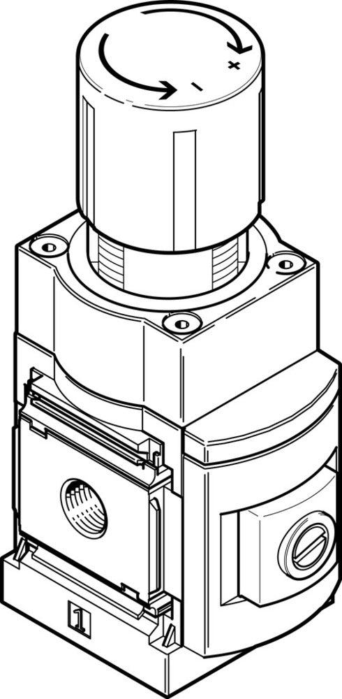 Regulador De Presión De Precisión Festo G1/2'' 0.1-12bar 5000l/min - 538026