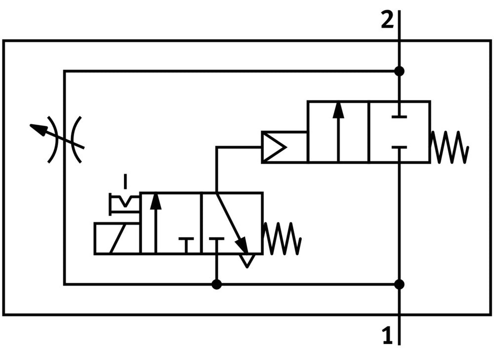 Válvula De Arranque Progresivo Festo G1/4'' 4-10bar 2000l/min - 542558