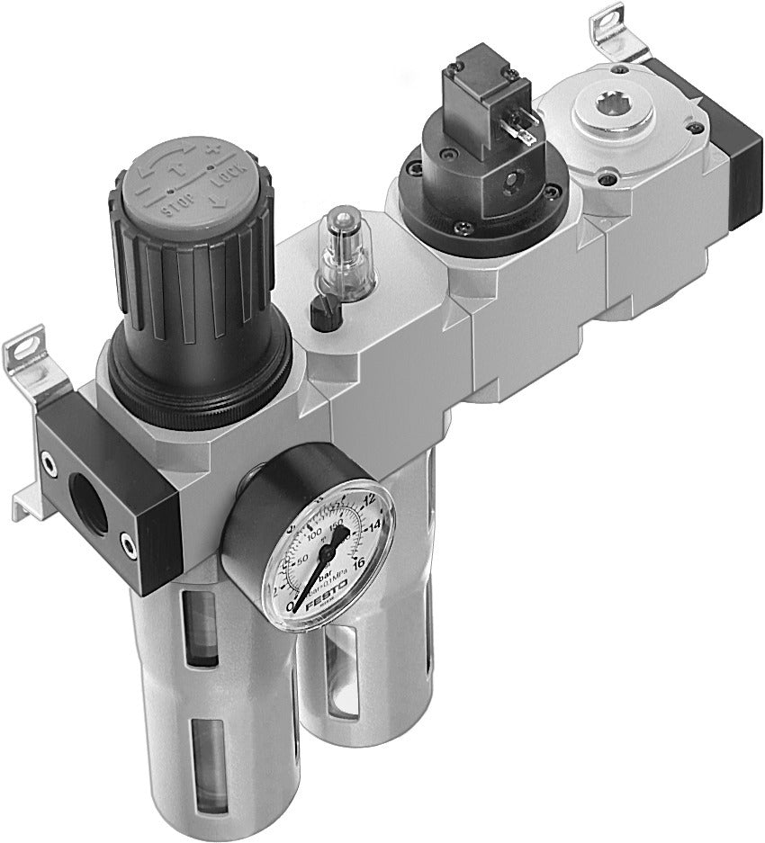 Festo Unidad De Mantenimiento G1/4'' 2.5-12bar 1100l/min 40µm Midi - 185831