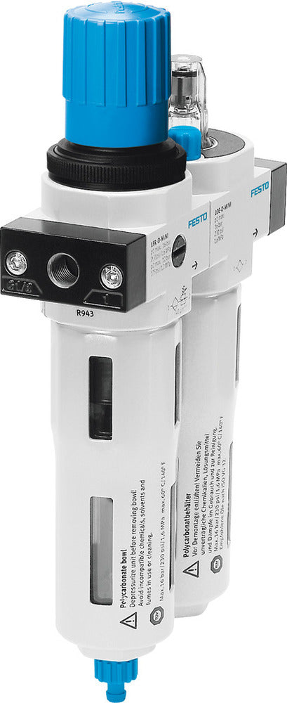 Festo Unidad De Mantenimiento G1'' 0.5-7bar 8700l/min 40µm Maxi - 192639