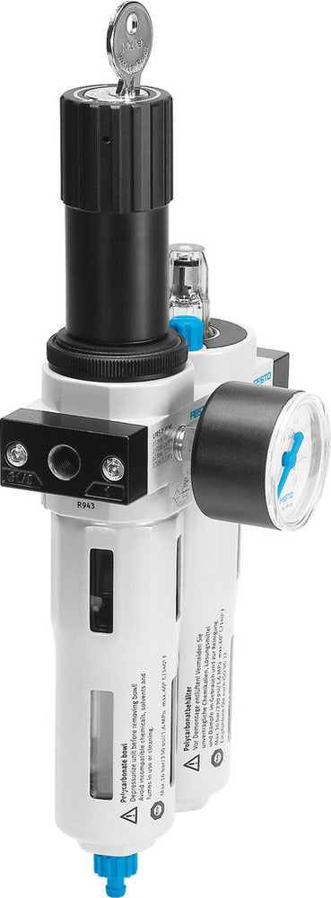 Festo Unidad De Mantenimiento G1/4'' 0.5-12bar 1000l/min 40µm Mini - 194864