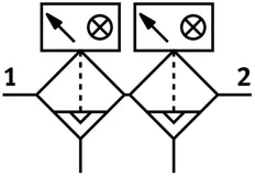 Festo Combinación De Filtros 1.5-12bar 0.01µm Mini - 532875