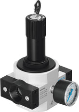 Festo Compressed Air Pressure Regulator G1/2'' 0.5-12bar 3500l/min Midi - 194642