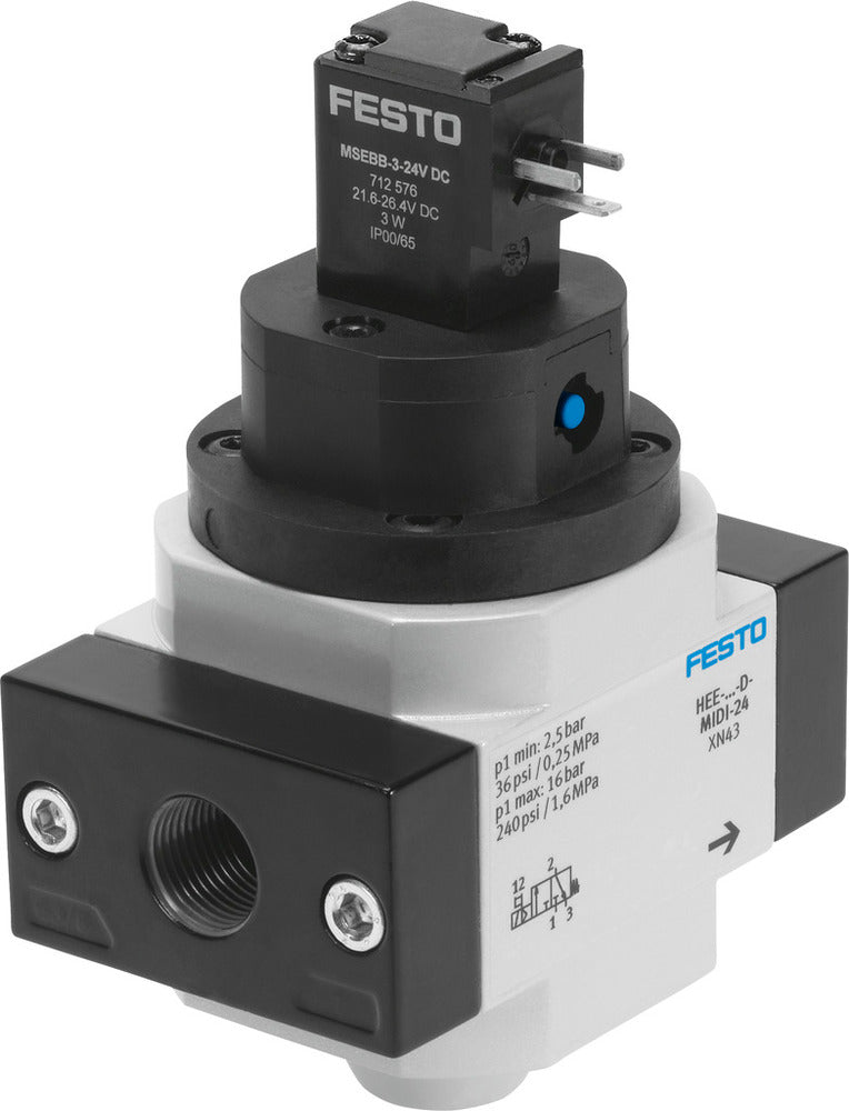 FESTO Válvula De Cierre G1/4'' 2.5-16bar 2400l/min Midi - 186516