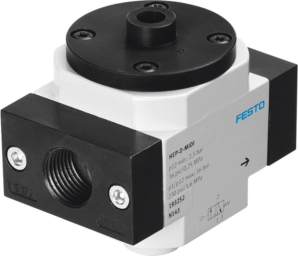 FESTO Válvula De Cierre G1/2'' 0-16bar 5600l/min Maxi - 193258