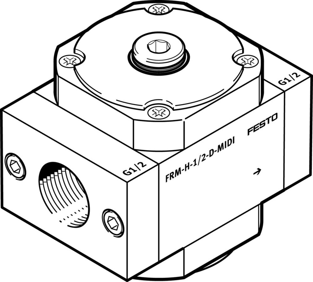 Festo Módulo De Derivación G1/4'' 0.2-16bar 3100l/min Midi - 186525