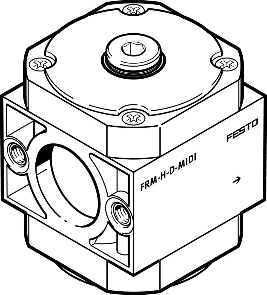 Festo Módulo De Derivación 0.25-16bar 13500l/min Maxi - 170689