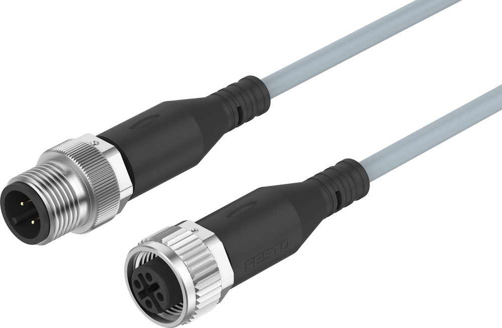 Cable De Conexión Festo M12x1/M8x1 A-Codificado EN 61076-2-101 2.5m - 554036