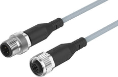 Cable De Conexión Festo M12x1/M8x1 A-Codificado EN 61076-2-101 2.5m - 554036