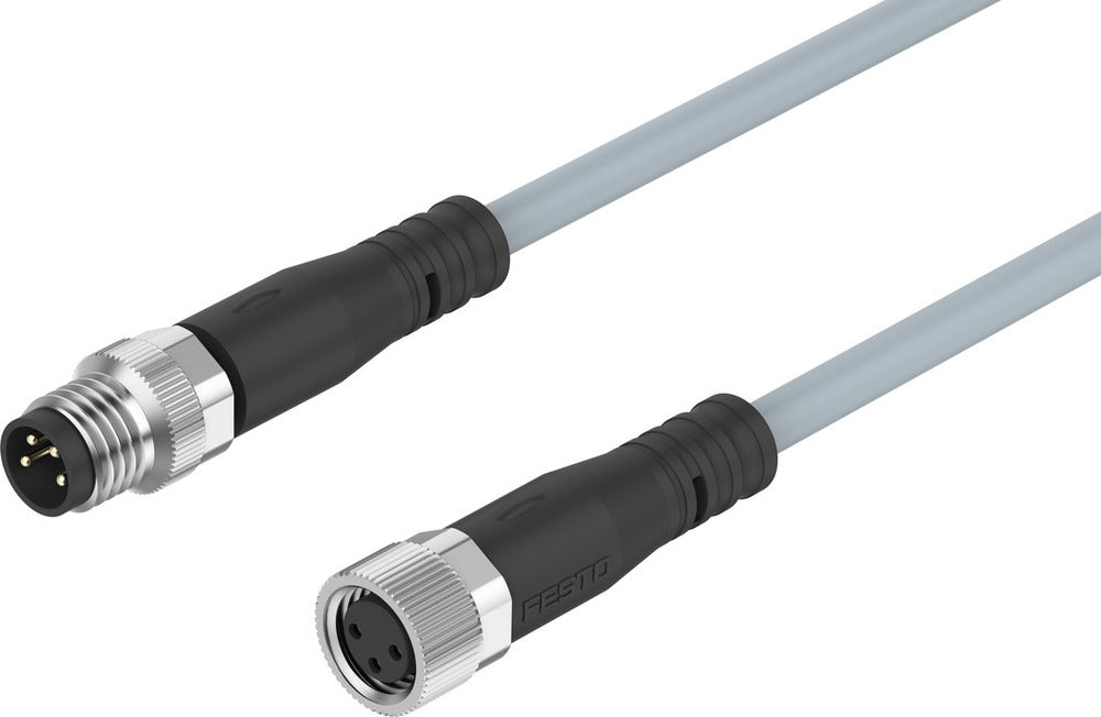 Cable De Conexión Festo M8x1 A-Codificado Según EN 61076-2-104 2.5m - 554037