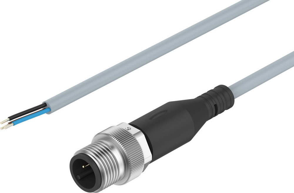 Cable De Conexión Festo Enchufe M12x1 A-codificado EN 61076-2-101 1m - 8091515