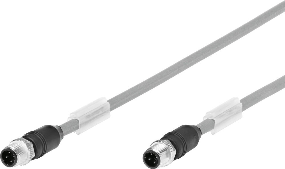 Cable De Conexión Festo Enchufe M12x1 D-Codificado EN 61076-2-101 3m - 8040448