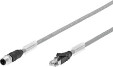 Cable De Conexión Festo Enchufe M12x1 D-Codificado EN 61076-2-101 10m - 8040454