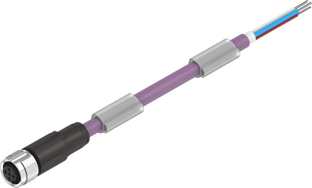 Cable De Conexión Festo M12x1 A-Codificado EN 61076-2-101 5m - 8074191