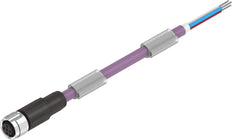 Cable De Conexión Festo M12x1 A-Codificado EN 61076-2-101 5m - 8074191
