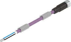 Cable De Conexión Festo M12x1 A-Codificado EN 61076-2-101 5m - 8074191