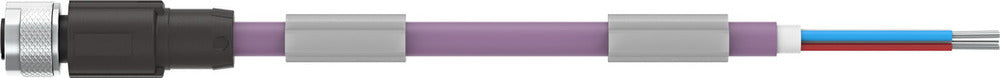 Cable De Conexión Festo M12x1 A-Codificado EN 61076-2-101 5m - 8074191