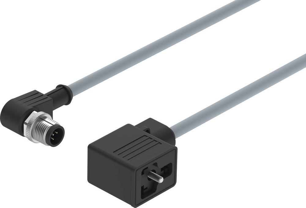 Cable De Conexión Festo Forma B M12x1 A-codificado EN 61076-2-101 0.3m - 3579463