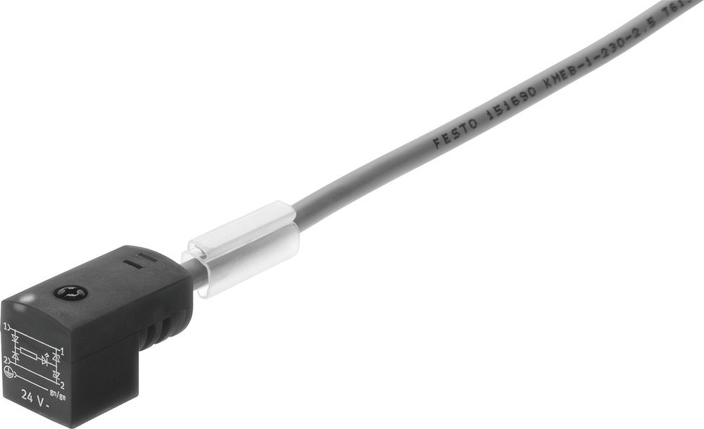 Enchufe Festo Con Cable De 3 Pines Forma C 10m - 193455