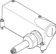 Cable De Conexión Festo Con Conector 2.5m IP67 IEC 60529 - 560413
