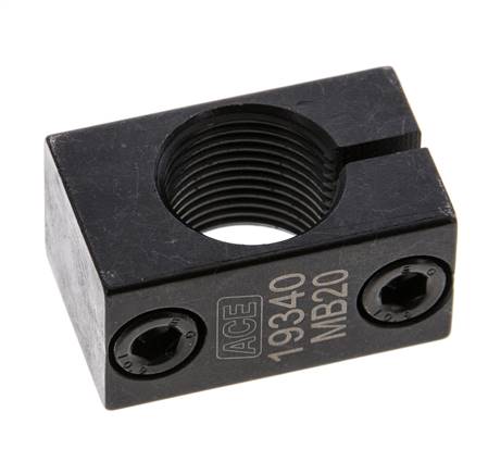 Brida de apriete ACE M 20x1,5 para amortiguador, montaje lateral - MB20