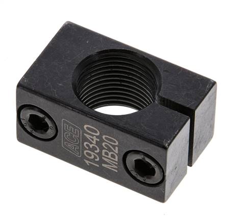Brida de apriete ACE M 20x1,5 para amortiguador, montaje lateral - MB20