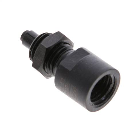 ACE Adaptador de carga lateral M 8x1 para amortiguador MC 10... - BV8A