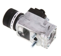 0.interruptor de presión de 2 a 2bar SPDT de fundición de zinc Brida 250VAC Conector M12 de 4 pines