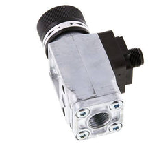 interruptor de presión de 1 a 16bar SPDT de fundición de zinc G1/4'' 250VAC Conector M12 de 4 pines