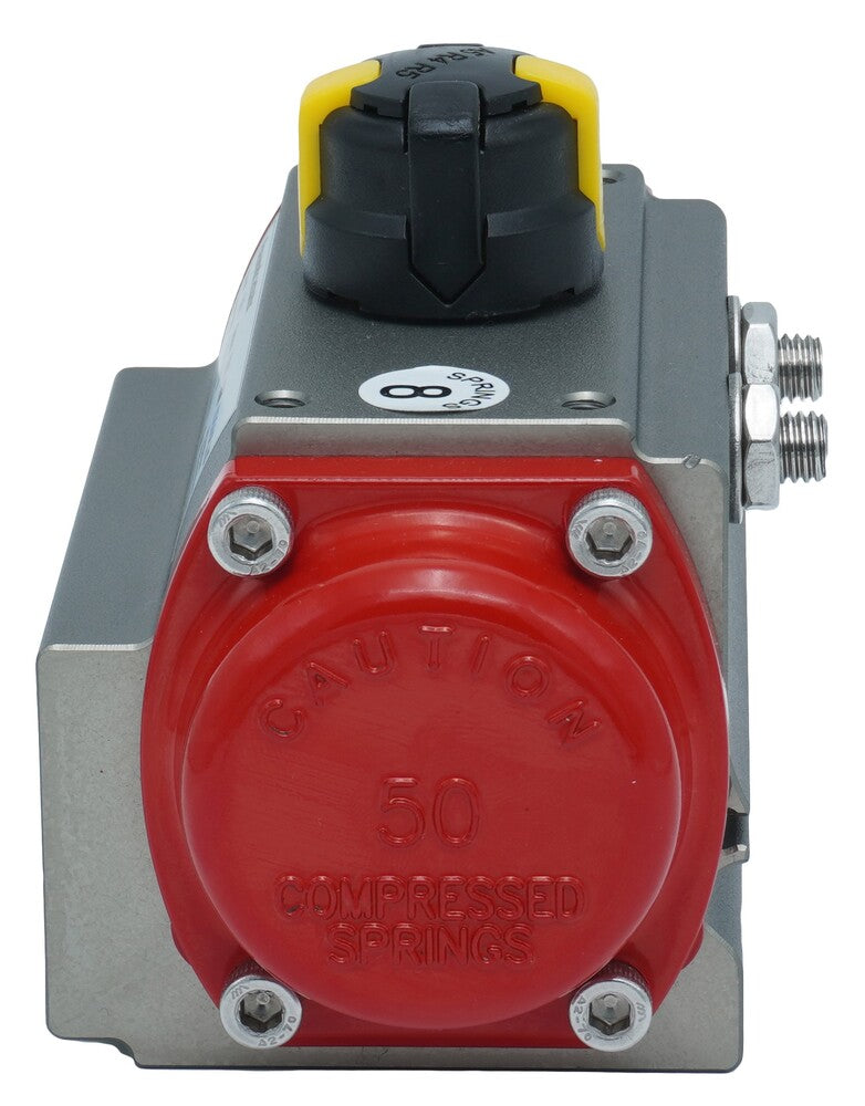 Pneumatic Actuator Rack & Pinion Spring Opening 305.4Nm @ 6bar F10/F12 NPT Threads - PR10B-N