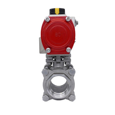 Pneumatic Ball Valve G2 1/2'' Stainless Steel Double Acting