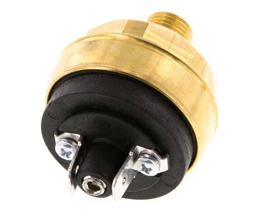 0.interruptor de presión de 2 a 2bar NO de latón Conector plano M10 42VAC/DC