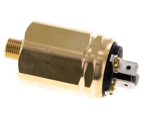 -0,98 a -0,2bar Interruptor de vacío SPDT de latón Conector plano G1/8'' 42VAC